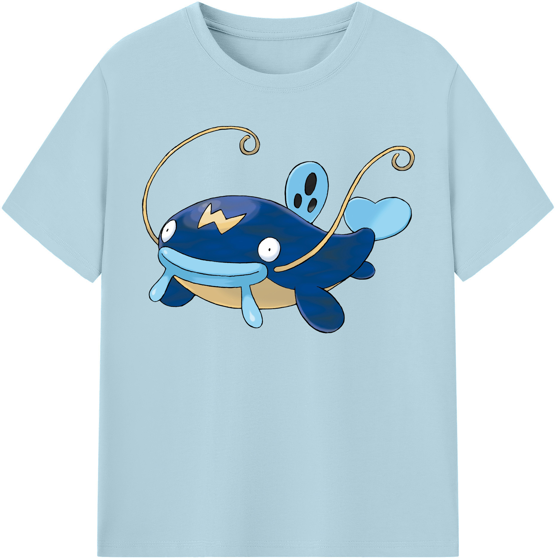 （画像用） ポケットモンスター Pokémon 綿100％半袖Tシャツ（フロントプリント）